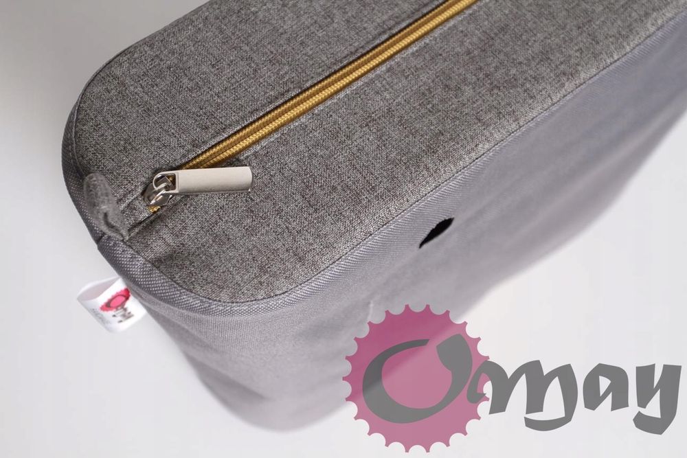 organizer do OBAG STANDARD +OPASKA struktura szary musztarda OMAY
