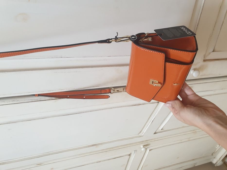 Torebka Ochnik z eko skóry Nowa z metką