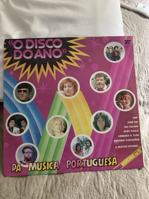 Vinil “O disco do ano da música portuguesa”
