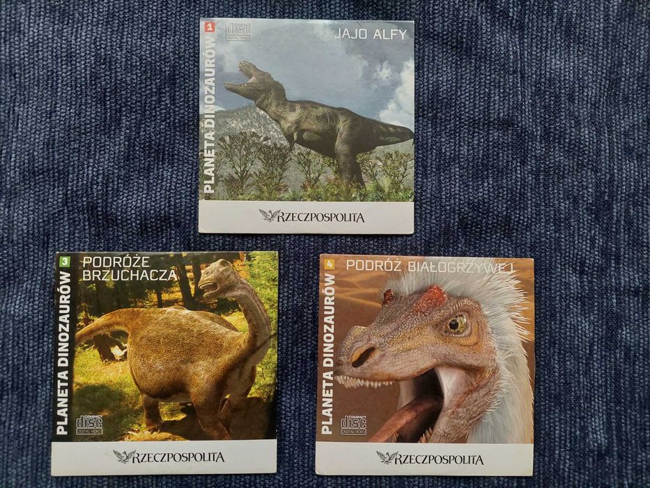 Planeta Dinozaurów zestaw 3 DVD