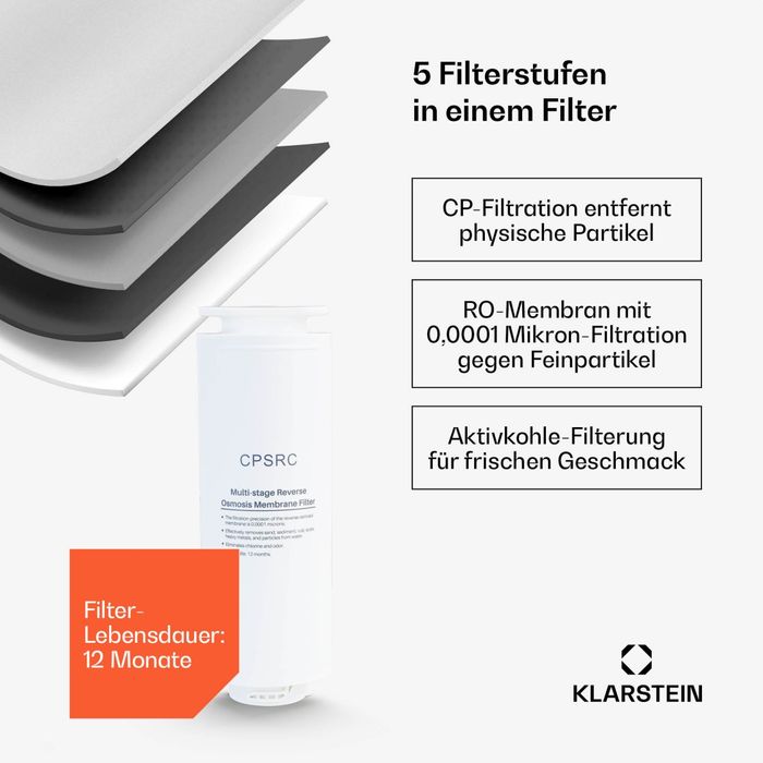 Фільтр для води VitalPour | 5 З Німеччини