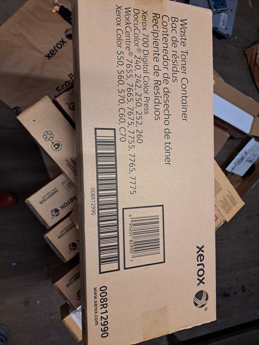 Depositos de resíduos xerox