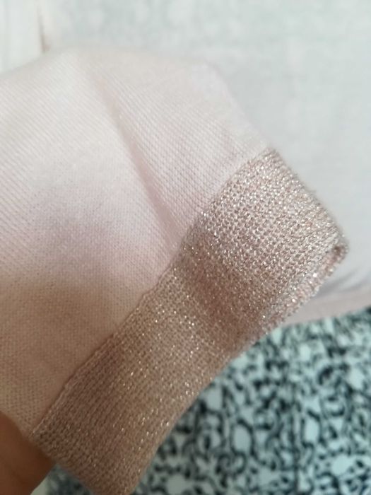 Bolerko sweterek pudrowy róż r. 36/38 Camaieu