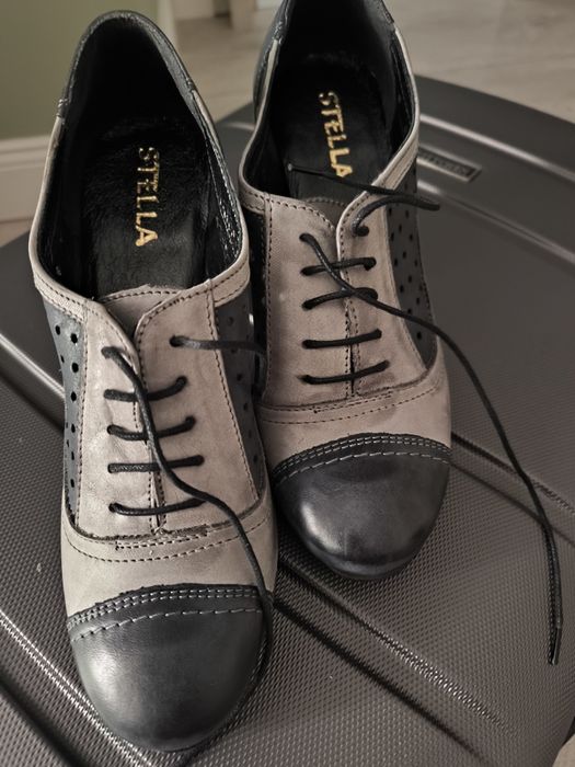 Skórzane buty damskie