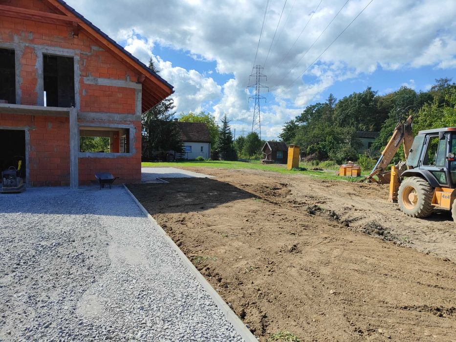 Brukarstwo, ogrodzenia, usługi minikoparka