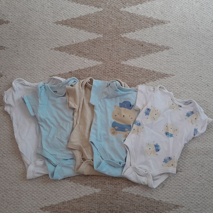 Body krótki rękaw chłopiec r.56