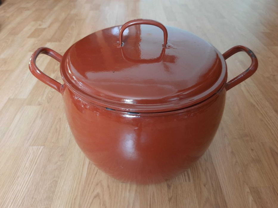 Емальована кастрюля/22L