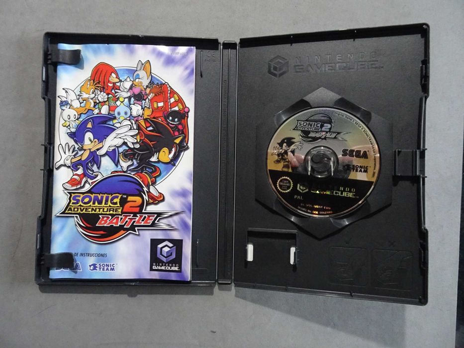 Jogo Gamecube Game Cube Sonic Adventure 2 Batlle