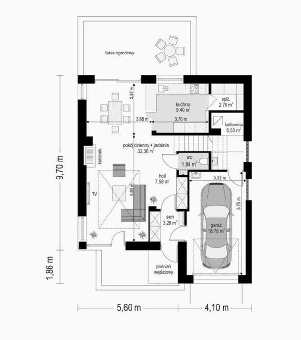 Zlece budowe dwoch domow Projekt Tytan - okolice Piaseczna