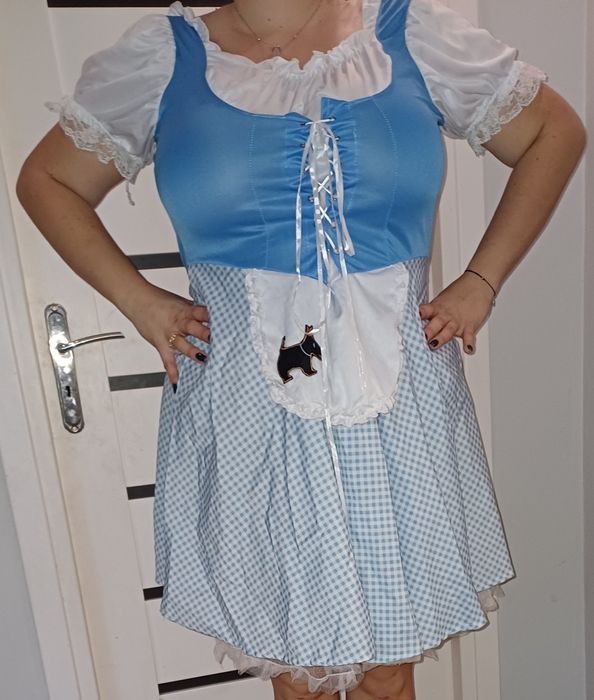 Dorotka czarnoksiężnik z krainy Oz przebranie L Alicja w krainie czaro