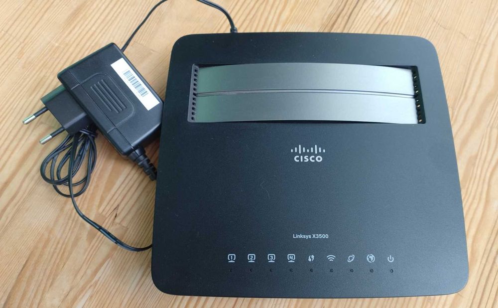 Роутер с принт-сервером Linksys X3500 — Dual-Band Wi-Fi, ADSL/VDSL