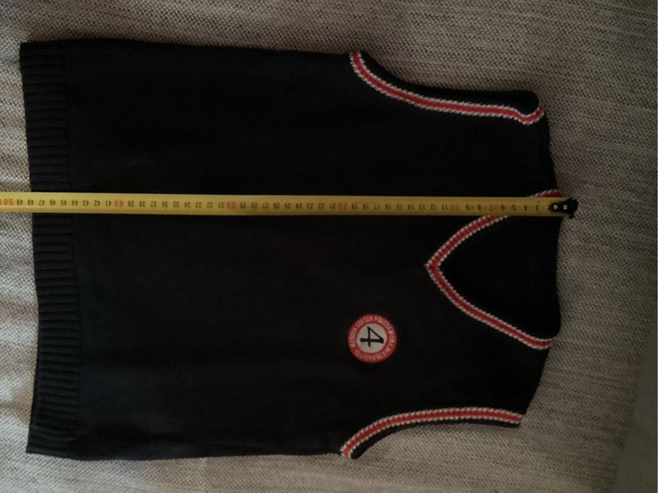 sp4 krakow mundurek kamizelka 134-140 sweter szkola