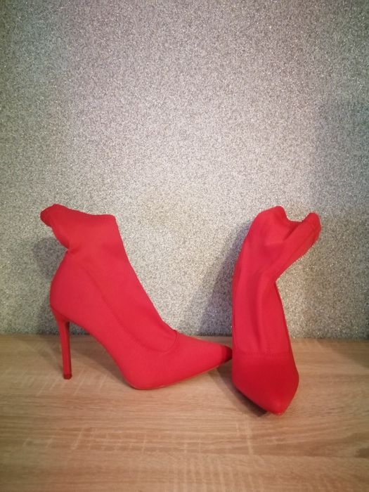 Czerwone botki / kozaczki
