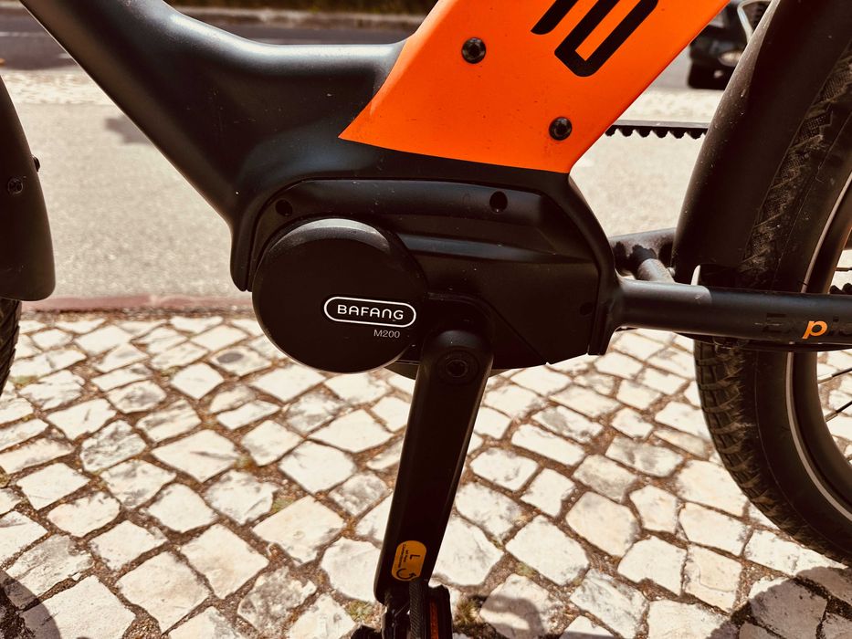 Bicicleta Engwe P275 Pro - Correia Carbono - 435km - como nova