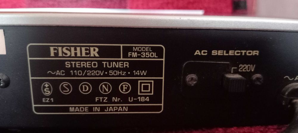 Fisher - Stereo Tuner FM