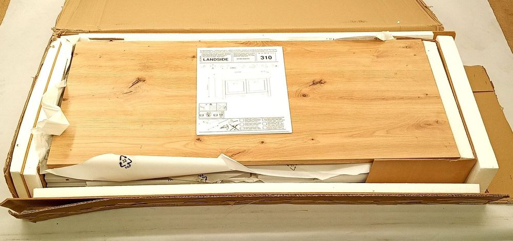 OUTLET Ławka Ebuy24 91 x 49 x 41 cm szary
