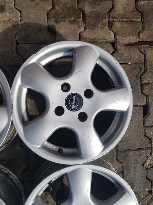 Felgi Aluminiowe Alu Alufelgi 4x100 15 6J ET 45 Nissan Renault Honda