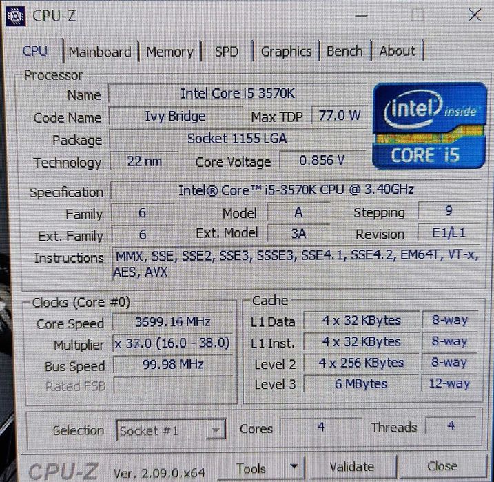 Komputer 3570k, Z77 extreame 4, 16 gb