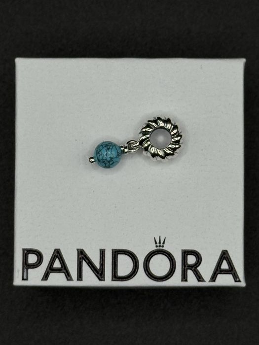 Pandora Charms Turkusowa zawieszka