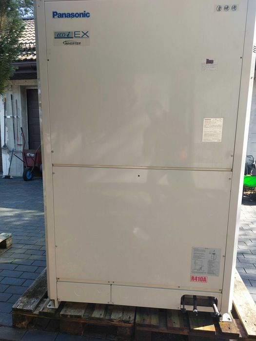Panasonic pompa ciepła klimatyzacja 31 kW, U-10MF3EB, kompletna.