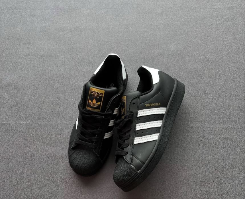 Adidas Superstar Black, Жіночі Суперстар Адідаси, Люксова якість
