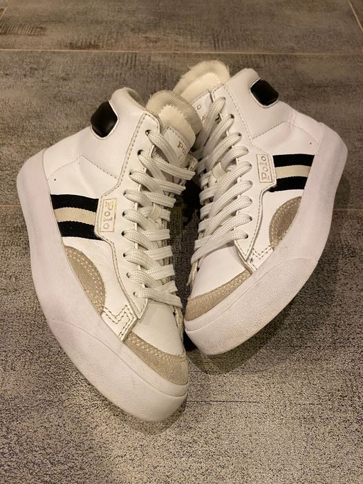 Polo Ralph Lauren 34 r 21 cm skóra buty dziecięce sneakersy adidasy