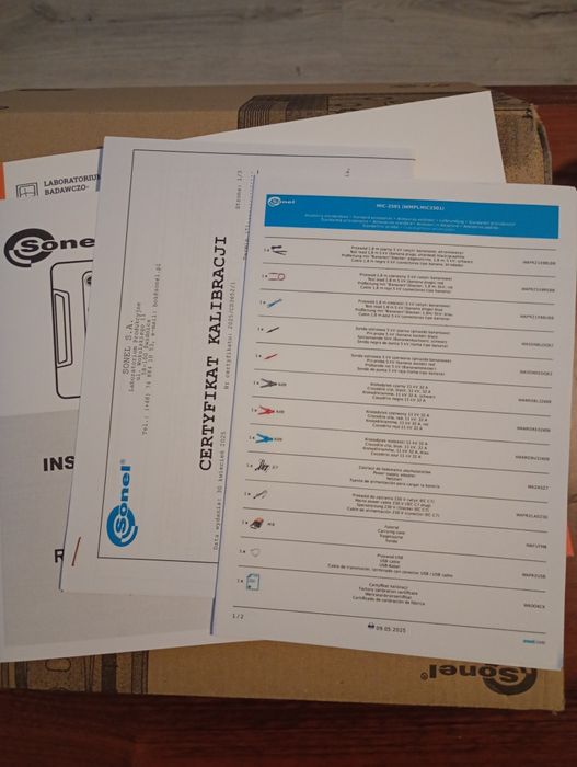 MIC 2501 Miernik Rezystancji Izolacji