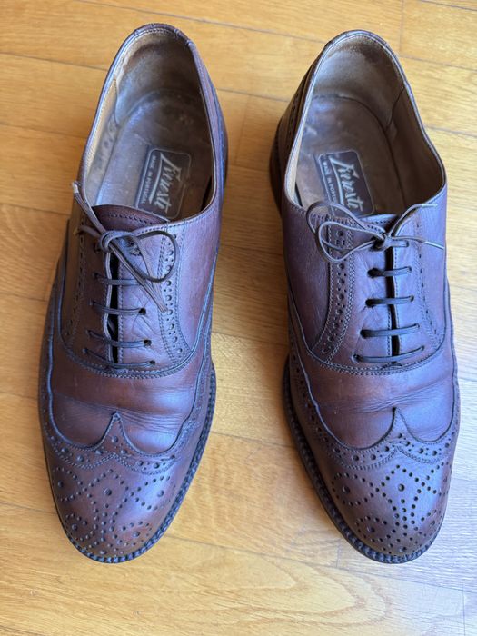 Sapatos de couro Evereste homem tamanho 8 41-42