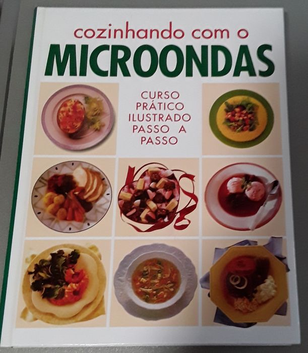 Livro: Cozinhando com o Microondas, como novo!