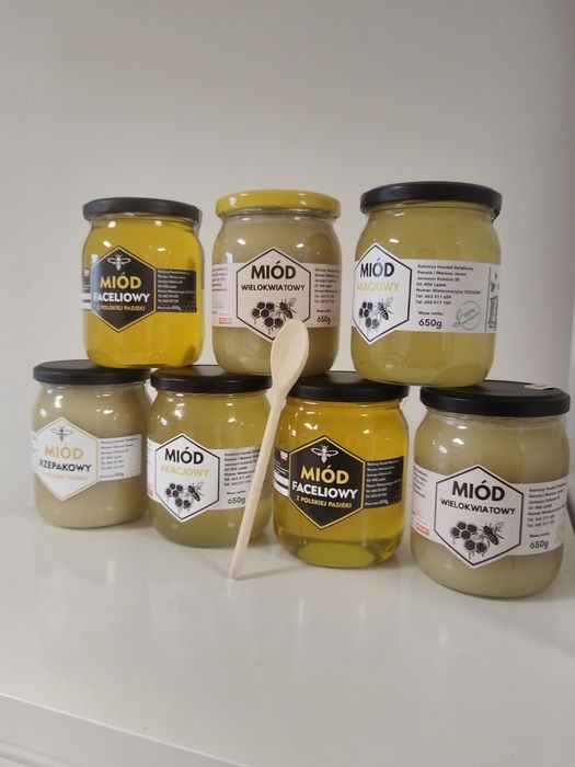 Zestaw Miodów z Własnej pasieki 650g