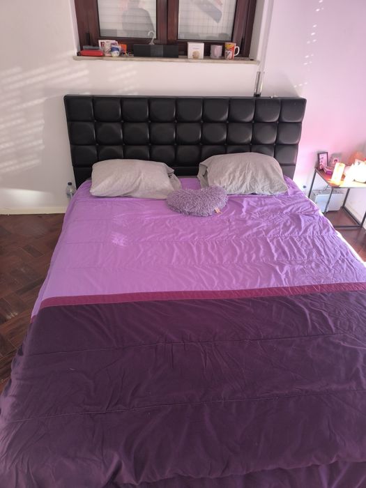 Recheio de casa ( cama, tv, frigorífico, máquina de lavar, comoda)