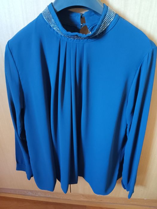 Camisa blusa azul