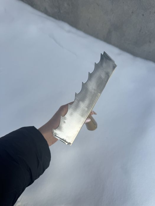 Плоскорез из ленточной пилы , сапа , тяпка , мотыга