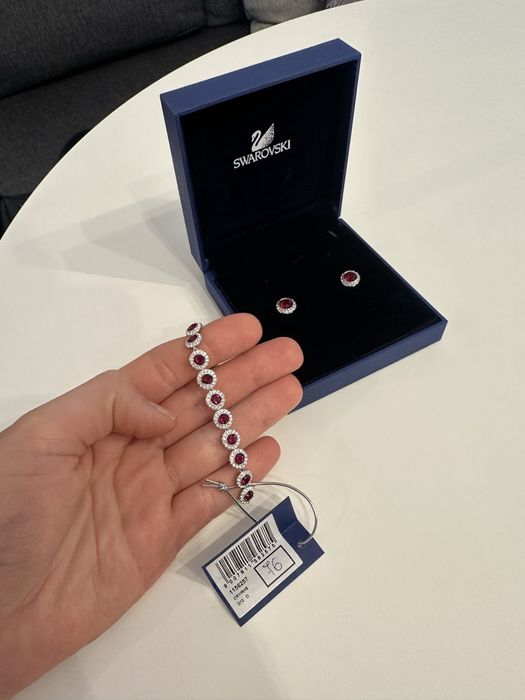 Браслет і сережки Swarovski Angelic! Оригінал!