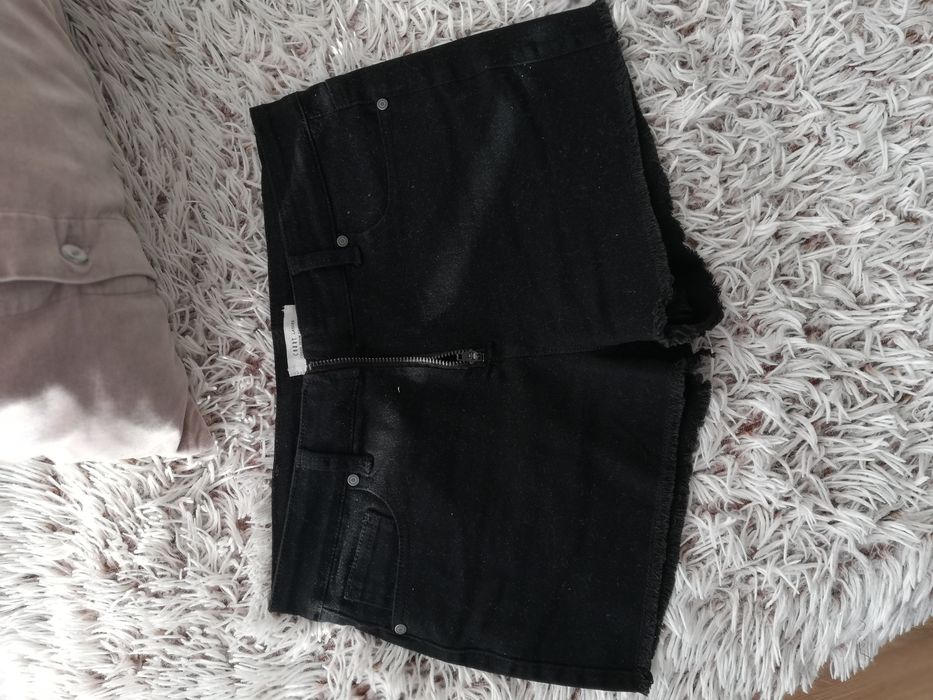 Spodenki czarne jeansowe S Carry NOWE