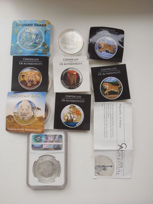 Срібні монети оригінал