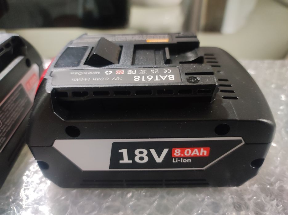 Baterias 18 volts compatíveis com máquinas Bosch