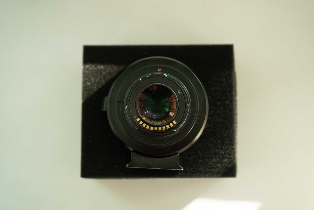 Адаптер спідбустер Commlite 0.71x Canon EF - Micro 4/3
