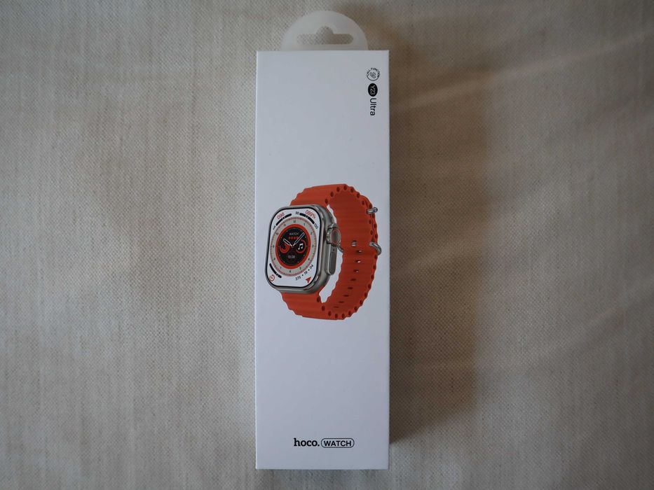 Smartwatch laranja hoco y23 ultra