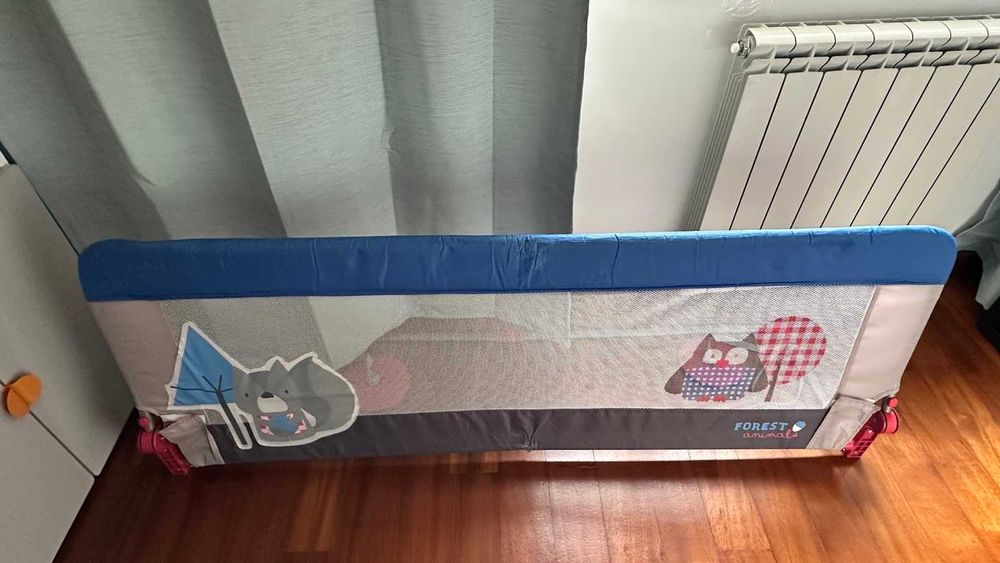 Barreira de Proteção para Cama de Criança Dobrável – Forest Animals