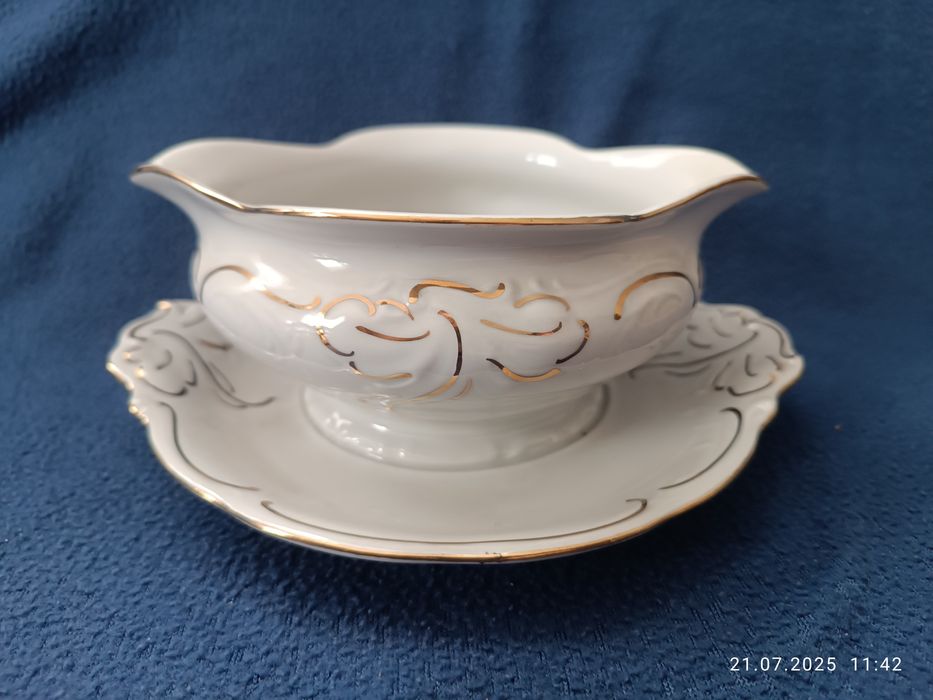 Sosjerka porcelana Wałbrzych PRL