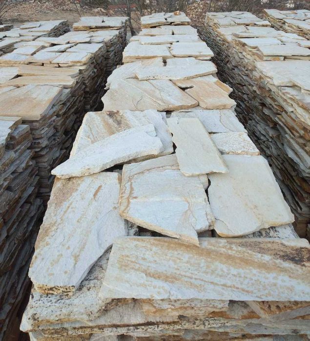 KWARCYT KAMIEŃ NATURALNY Kamien Elewacyjny Nieregularny Sciezki Taras