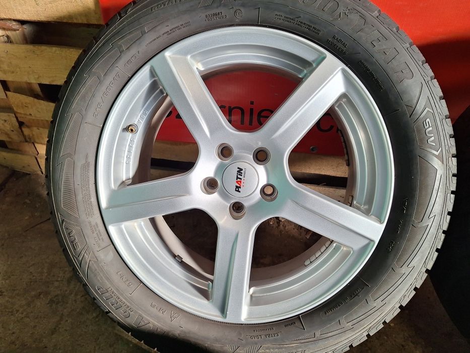 Alufelgi 5x105 17cali ET38 PLATIN P90 Opel Mokka Astra Chevrolet koła