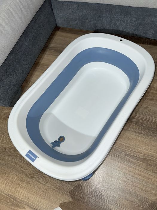 Ванночка складна Babyhood + матрасик