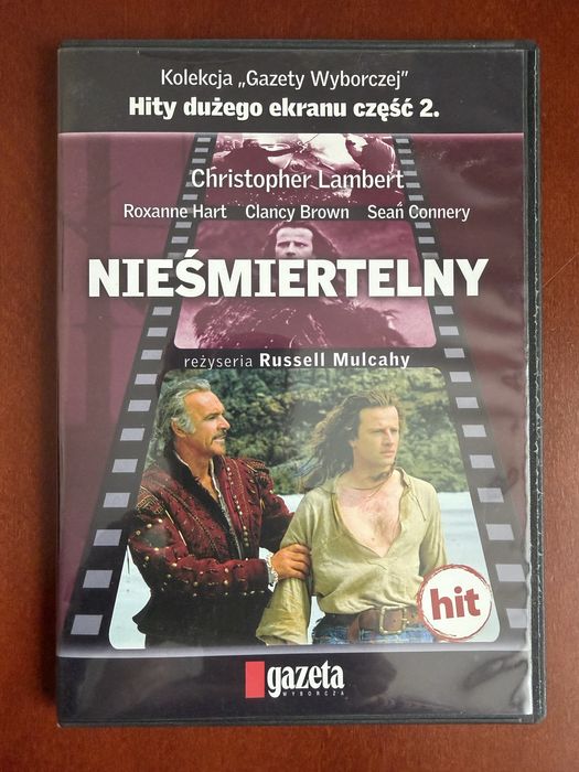 Film DVD „Niesmiertelny” (Highlander), 1986
