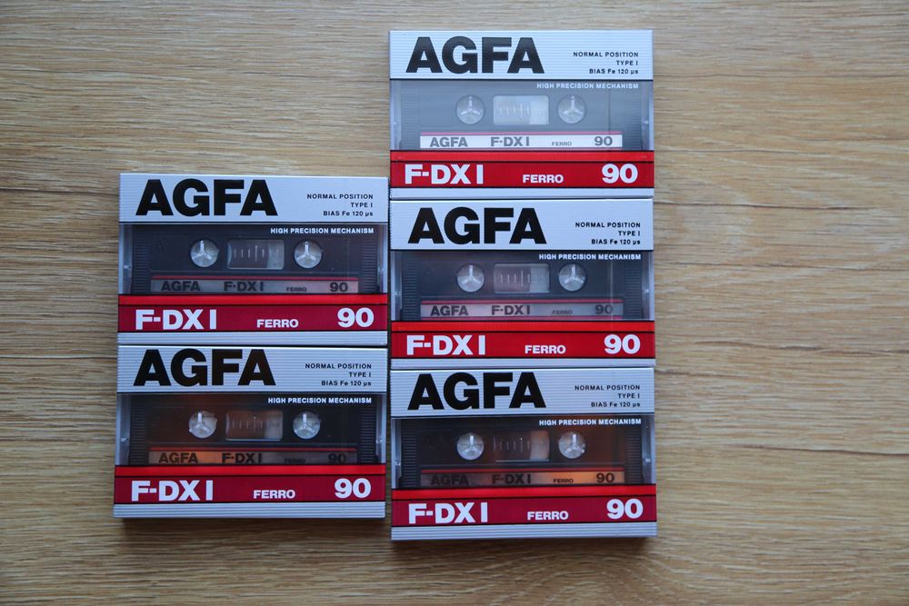 Kasety AGFA f-DXI