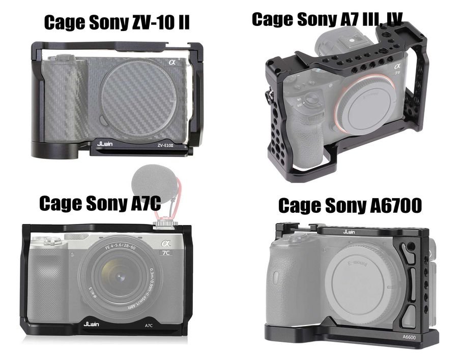 Клітка для Sony A7III A7IV A7c A6700 ZV-E10