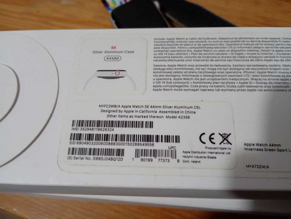 Apple Watch SE 44mm LTE Cellural