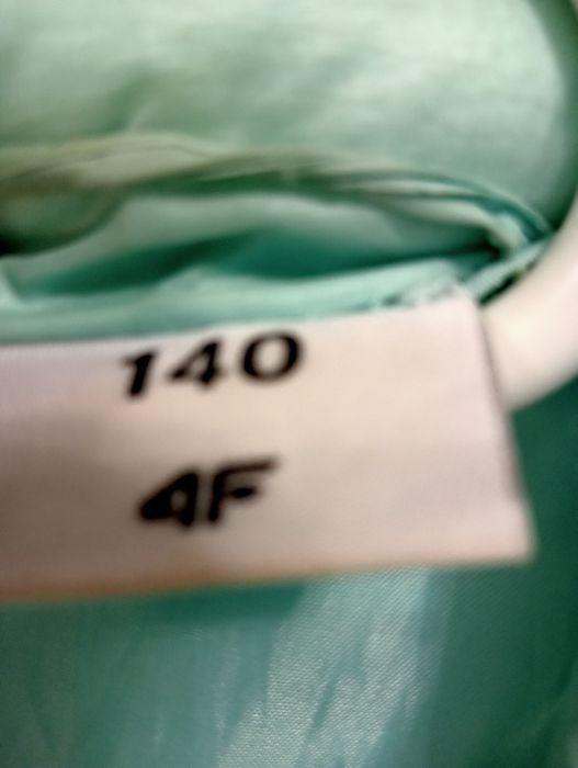 Kurtka dziewczęca przejściowa, marki 4F, rozmiar 140