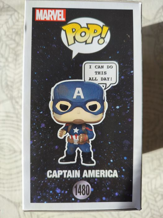 Funko Pop Captain America edição limitada